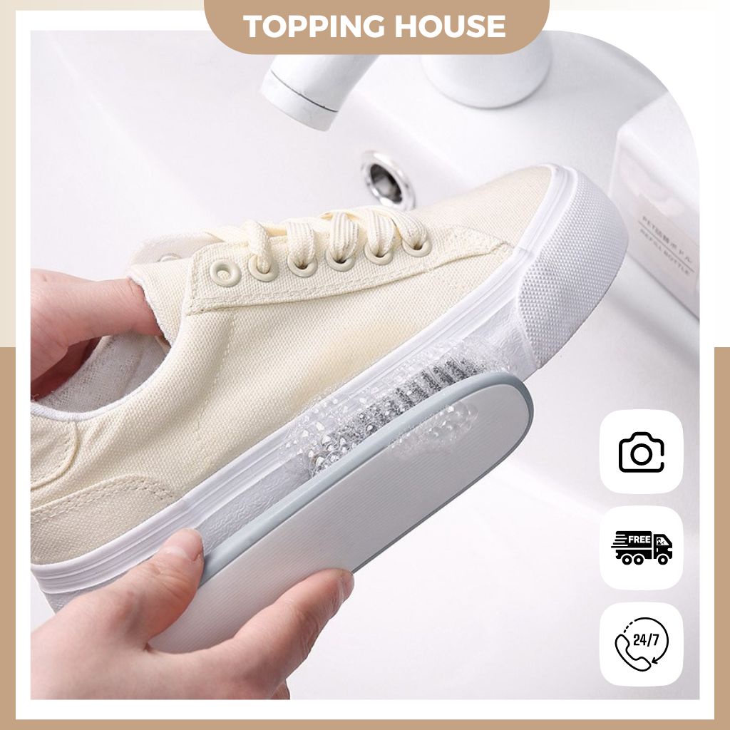 Bàn Chải Chà Vệ Sinh Giày Dép, Quần Áo Đa Năng Tiện Lợi - Topping House - GD15