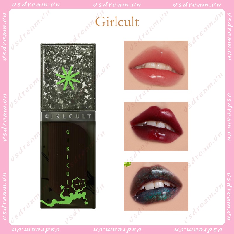 Son Bóng Hiệu Ứng Gương Girlcult Girlcult Chống Dính Cốc Lâu Phai Nhiều Màu Sắc Lựa Chọn