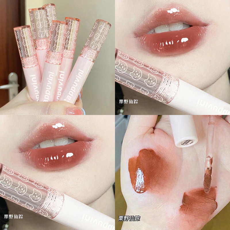 Son Môi CAPPUVINI Dạng Lỏng Mềm Mại Nhẹ Nhàng Chống Thấm Nước Lâu Trôi