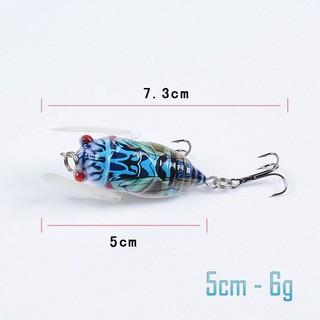Mồi Lure Ve Sầu có cánh 4cm