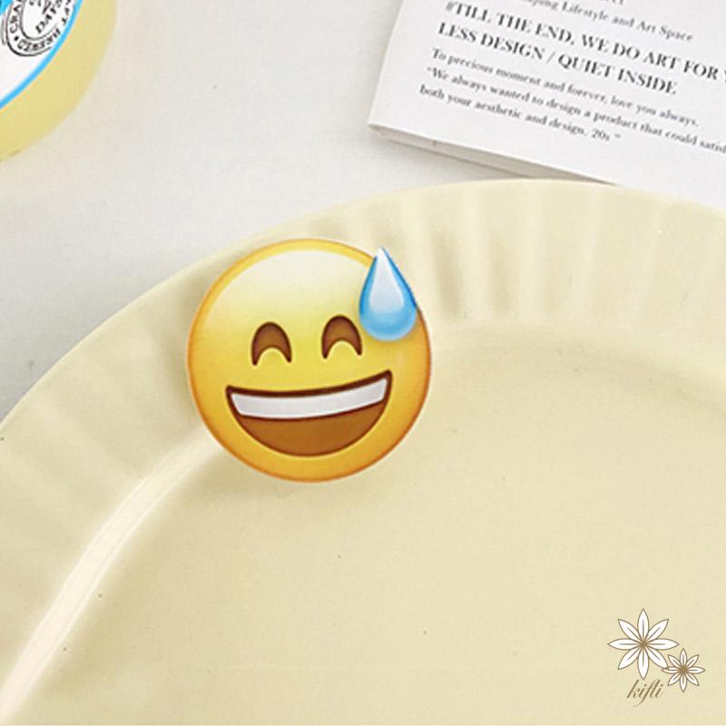 Kẹp Tóc Biểu Cảm Emoji Thể Hiện Nhiều Cảm Xúc Đáng Yêu