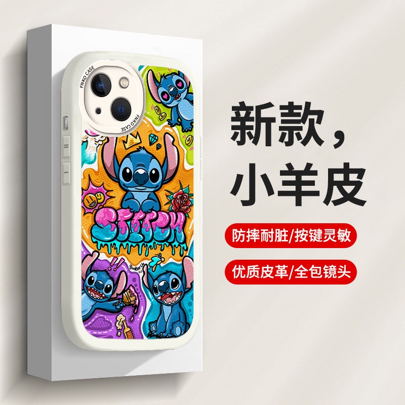Disney Ốp Điện Thoại Silicon Mềm Chống Sốc Hình Lilo &amp; Stitch Cho IPhone 14 12 PRO 12 Mini 11 13 PRO Max Xs Max XR 6 7 8 Plus