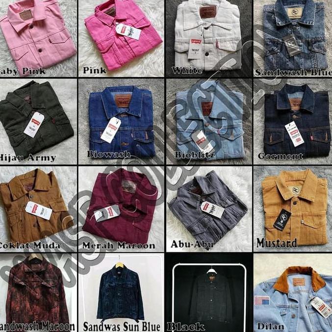 Áo Khoác Jean Nam Jumbo Cao Cấp Ourt. 1330l < Size Lớn