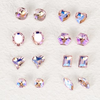 Set 10 Hạt Đá 3D K9 Đính Móng Nghệ Thuật