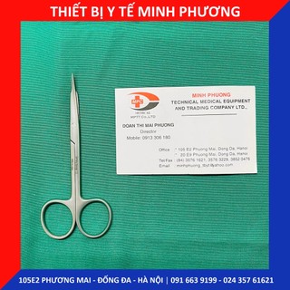 Kéo lá lúa 11cm mạ mờ CN Đức