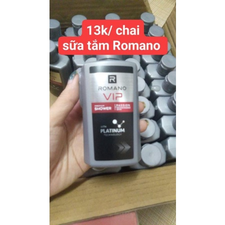 sữa tắm Romano Vip 60ml