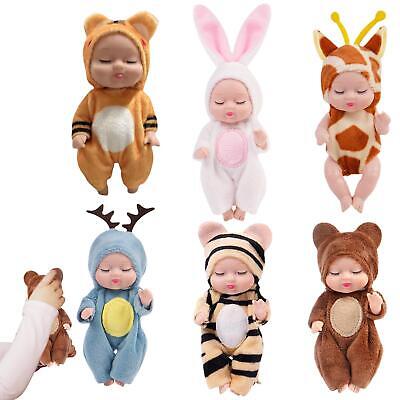 Set 8 Búp Bê Em Bé Đang Ngủ Dễ Thương 11cm