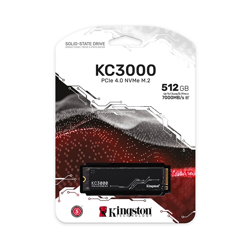 Ổ Cứng Máy Tính - SSD Kingston -  KC3000 512GB /  1TB NVMe PCIe Gen 4.0