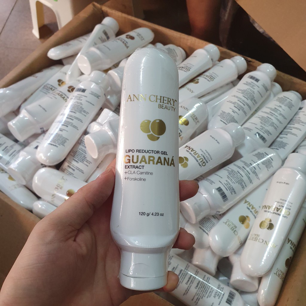 Kem chống rạn da và xổ mỡ bụng sau sinh Ann Chery Slimming Body Line Guarana Lipo Cool Gel
