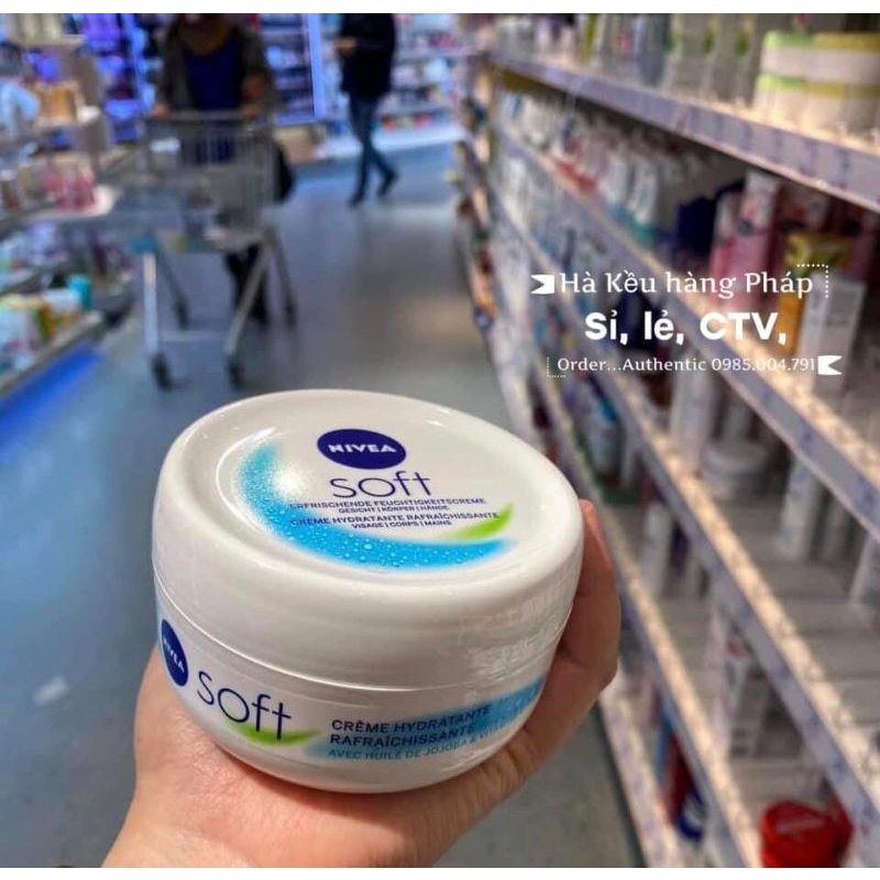 Kem dưỡng da Nivea Soft 200ml