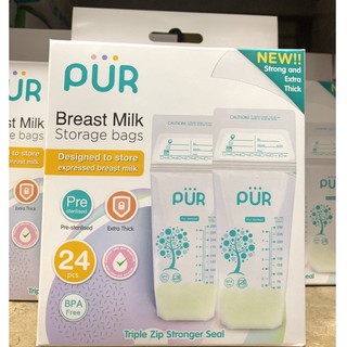 Túi trữ sữa Pur hộp 24 túi