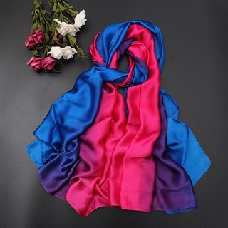 Khăn lụa satin mix 2-3 màu 90x180cm