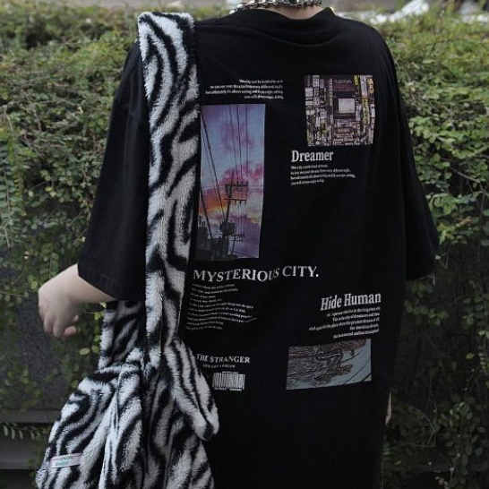 Áo Thun Unisex 98.Blossom MYSTERIOUS CITY TEE 100% Cotton - Streetwear Local Brand