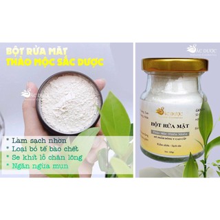 Bột Rửa Mặt Thảo Mộc Dành Cho Mọi Loại Da