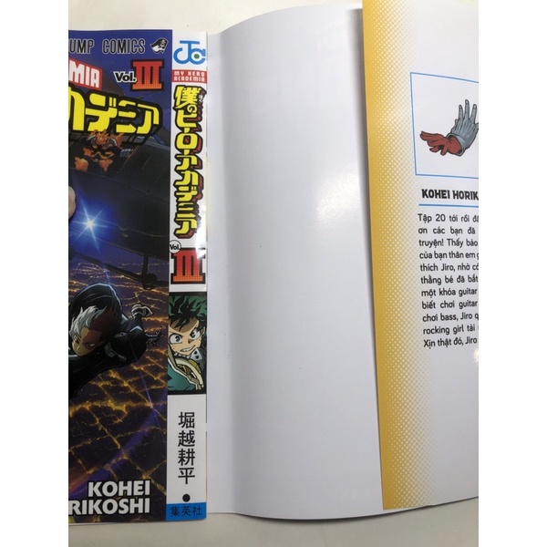 Học viện siêu anh hùng My hero academia Bookmark Bọc bìa Hình dán