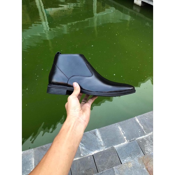 Chelsea boot khoá,đế khâu,da bò 100%