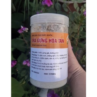 Bột gừng hoà tanhộp 500gr nguyên chất xịn nhất