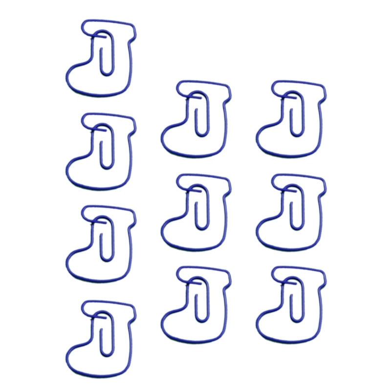 Set 10 Kẹp Giấy Kim Loại Hình Động Vật Dễ Thương