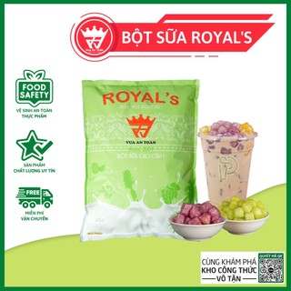 Bột sữa royal's cao cấp 5kg, bột béo, bột kem béo thực vật pha tất cả các loại trà sữa