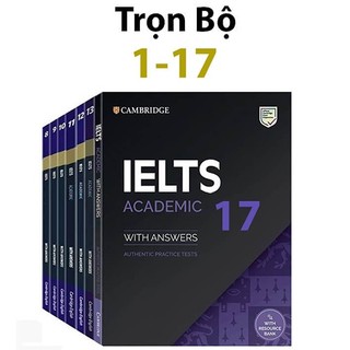 Cambridge IELTS Trọn Bộ 1-17 Tặng Kèm Audio