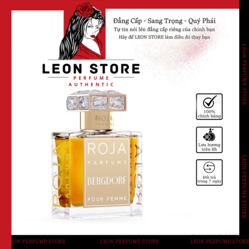 💎LEON💎 Nước hoa nữ Bergdorf Pour Femme của hãng ROJA DOVE