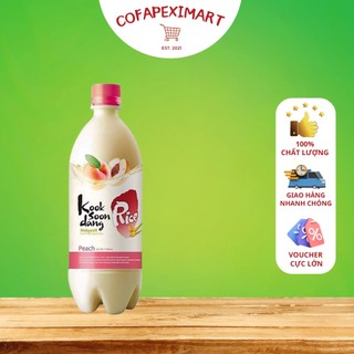 Nước gạo lên men kook soon dang makgeolli vị đào - hương vị tươi mát