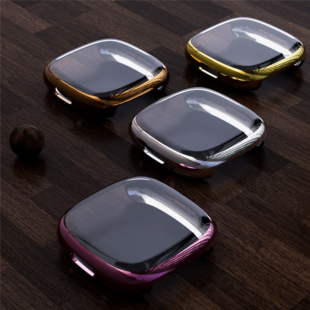 Ốp Silicone Bảo Vệ Màn Hình Cho Fitbit Versa 4 / Sense 2