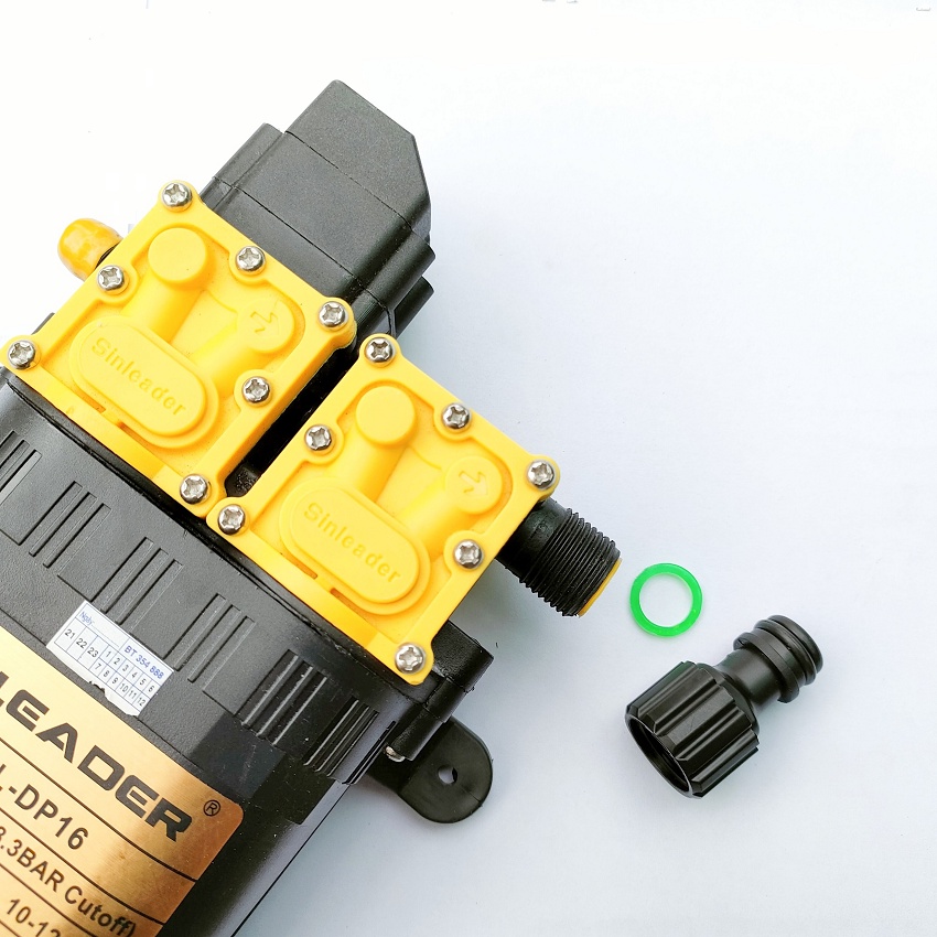 Cut chuyển, đầu chuyển ren trong 18mm sang nối nhanh Aquamate W-3091 ra dây 10-12mm cho máy bơm đôi