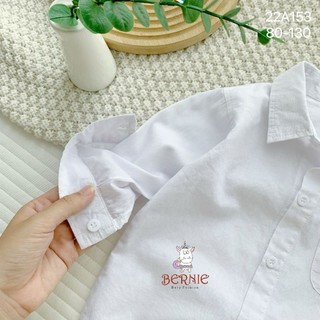 [BERNIE] 👔 ÁO SƠ MI TRẮNG PHONG CÁCH HÀN QUỐC CHO BÉ 👔