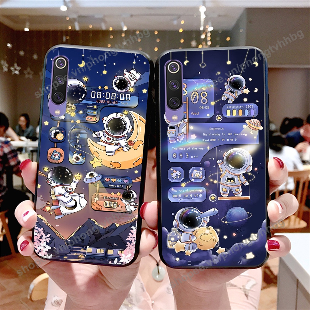 Ốp lưng Xiaomi Mi 9 / MI 9 SE phi hành gia hoạt hình 3D cute giá rẻ