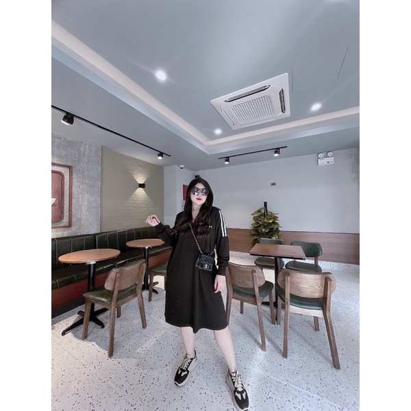 Váy len tăm suông sporty - MÚP BIGSIZE 60-100KG