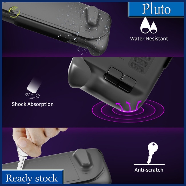 Mới Set Ốp Bảo Vệ Máy Chơi Game Hơi Nước Siêu Mỏng Có Giá Đỡ Tháo Rời Được