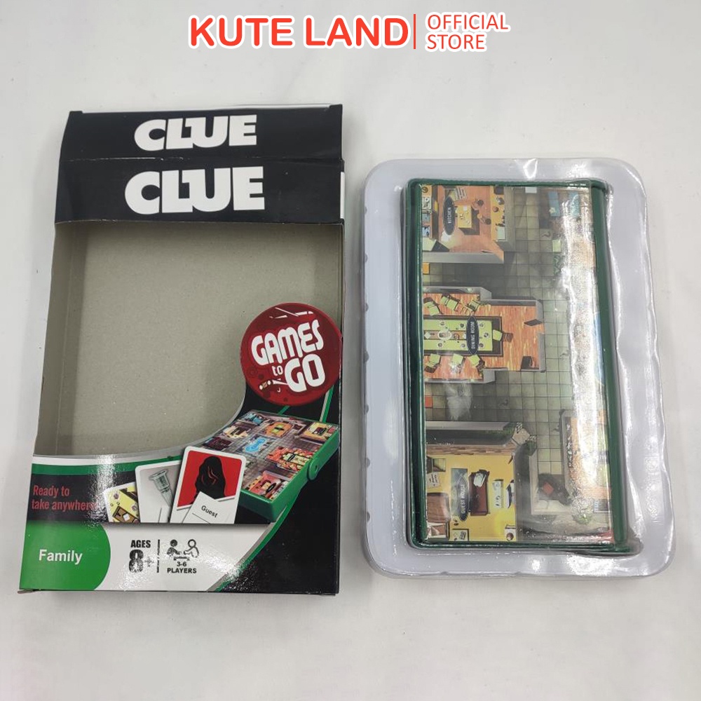 Bộ Board Game Clue Game To Go Phá Án Hấp Dẫn BG107-1