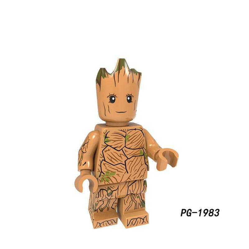 Đồ chơi mô hình nhân vật minifigure, siêu anh hùng marvel, thương hiệu Pogo