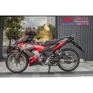 Tem trùm winner x bạc đỏ đen racing dohc