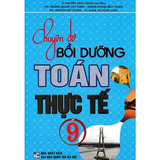 Sách-chuyên đề bồi dưỡng toán thực tế lớp 9