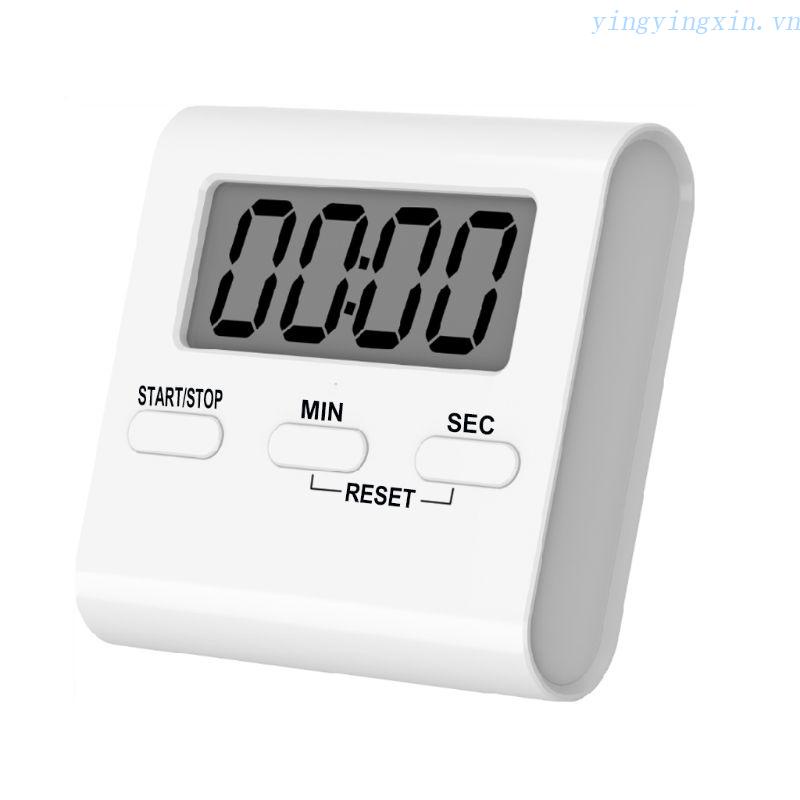 YIN Mini Electronic Large LCD Digital Kitchen Timer Clock Countdown Count for Time Loud Alarm Home Oven Cooking Tool Acc