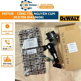 Công tắc nguyên cụm - bo mạch máy khoan vặn vít động lực DCD796 Dewalt (N438606) chính hãng | HÙNG CƯỜNG TOOLS
