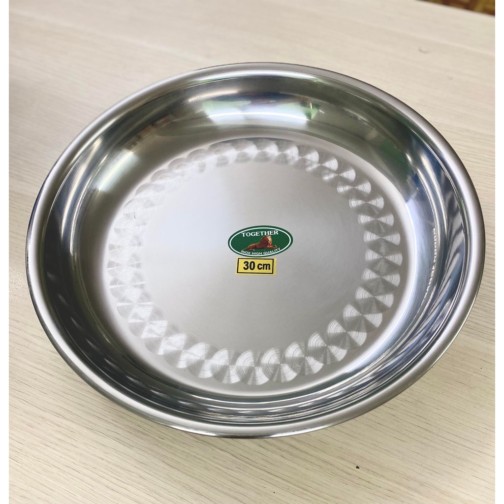 Dĩa Inox Sâu Lòng Inox SUS430 Hàng Dày Cao Cấp Together