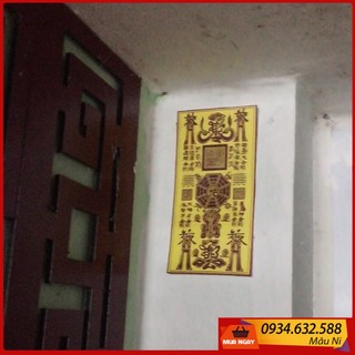Phù trấn trạch giấy MÂU NI - phong thủy đất
