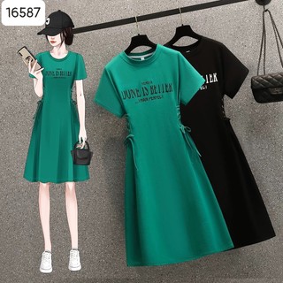 Đầm BIGSIZE  c ộ t e o DONE 16587
