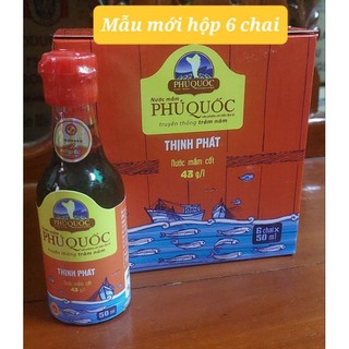 Nước mắm Thịnh Phát - Hộp Phú Quý 43 độ 50ml x 6 chai