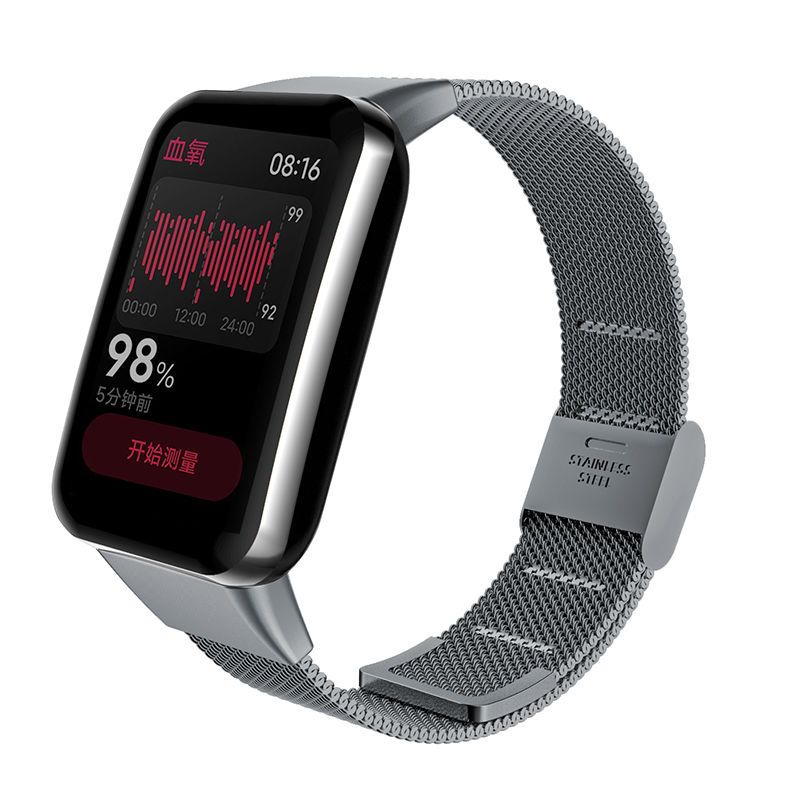 Phù Hợp Dây Đeo Thay Thế Bằng Thép Không Gỉ Có Khóa Kim Loại Cho Xiaomi mi band 7 pro / 7pro