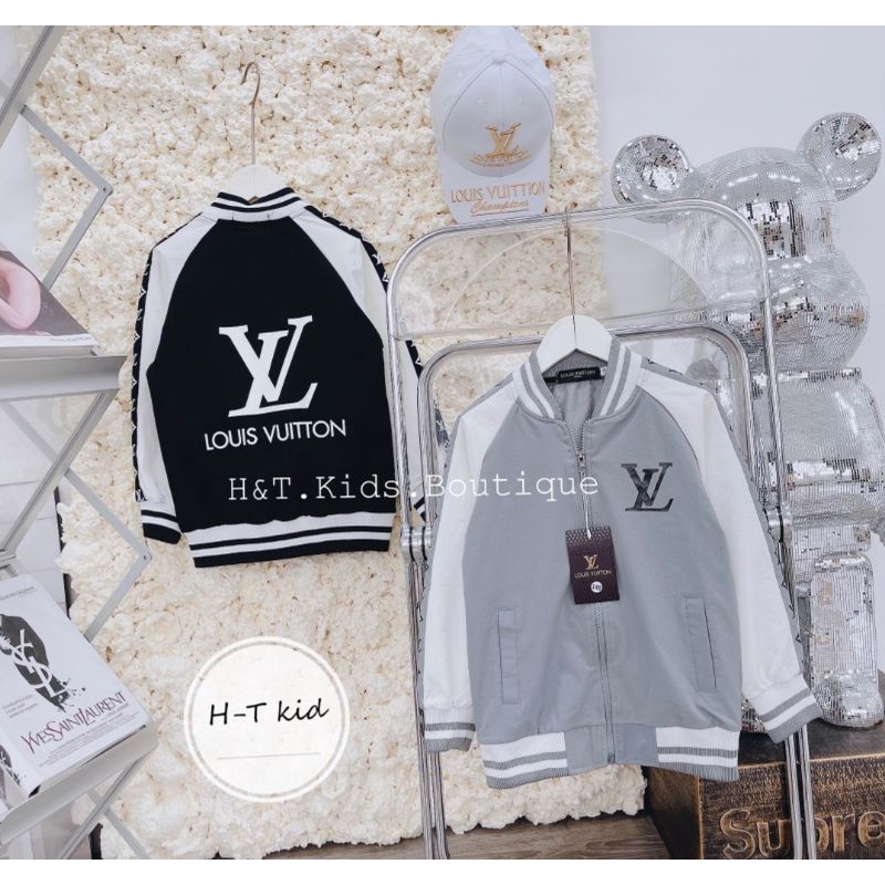 Áo Khoác Gió Bomber Bé Trai Size 15-25kg Hàng Quảng Châu 2 lớp