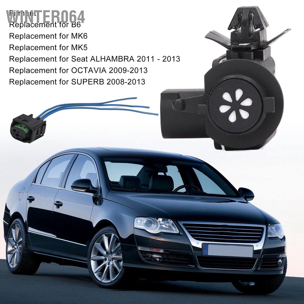 Winter064 Cảm biến chất lượng không khí với đầu nối 5QJ907643 Thay thế độ chính xác cao cho B6 MK6 MK5