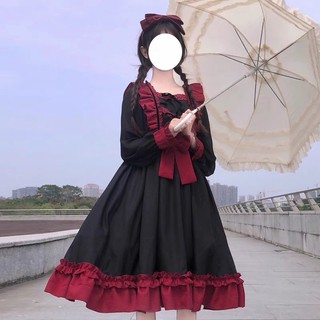 [MẪU MỚI] Váy/Đầm Lolita Tiểu Thư OP Nhật Bản - Kèm video thật