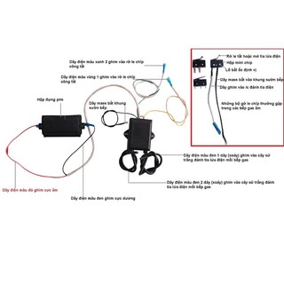 IC ĐIỆN TỬ ĐÁNH LỬA BẾP GAS ÂM DƯƠNG 2 LÒ