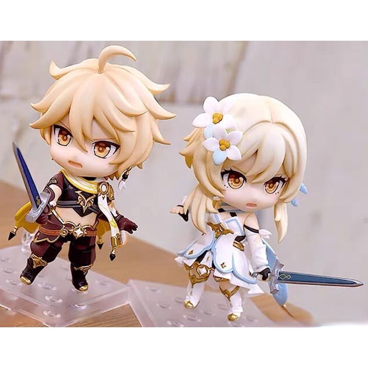 Máy Va Chạm Nendoroid Genshin #1717  #Mô Hình Đồ Chơi Nhân Vật Lumine 1718 Bằng Pvc Chất Lượng Cao
