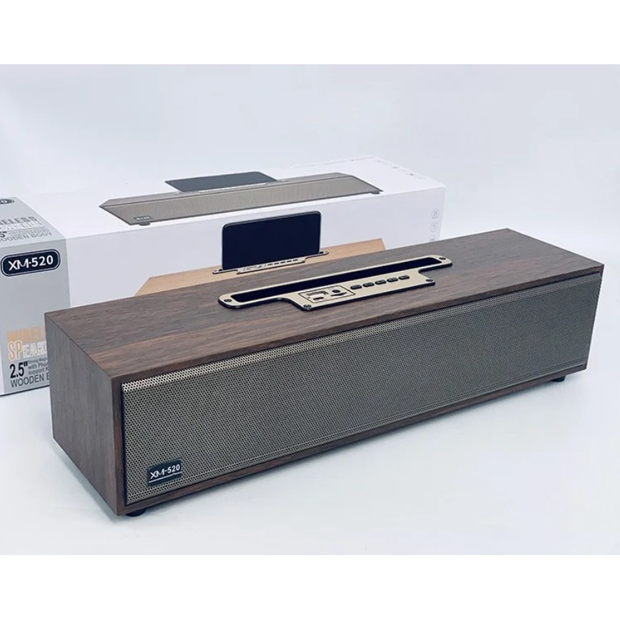 Loa bluetooth gỗ âm thanh cực chất