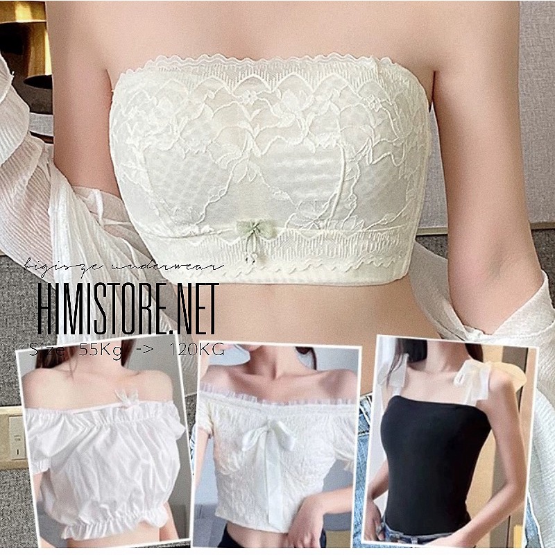 ÁO LÓT QUÂY BIGSIZE NỮ ĐỆM MỎNG NÂNG GỌN CỰC TỐT PHỐI REN HOA SIÊU ĐẸP - HIMISTORE.NET